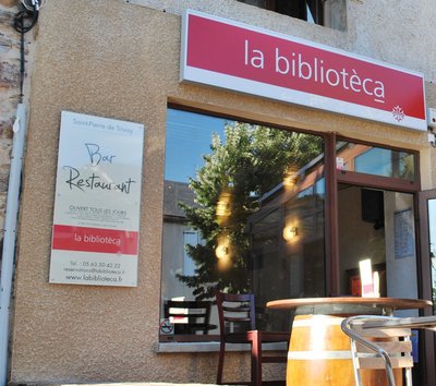 Restaurant La Biblioteca - Saint Pierre de Trivisy
