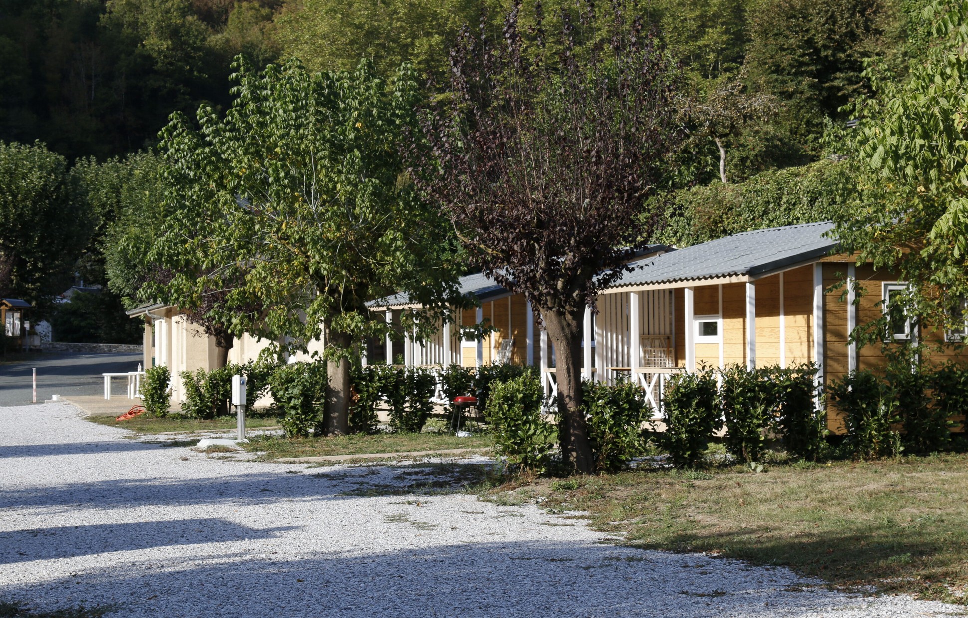 Camping Le Jardin emplacements et locations