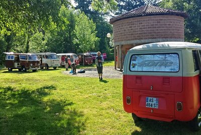 Camping Municipal Prunettes camping car