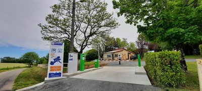 Entrée du camping car park