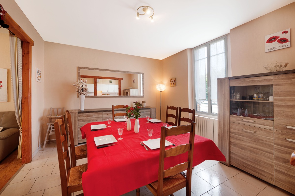 Gîte Clévacances Laoisier Tarn Midi Pyrénées - Sud Ouest - salle à manger