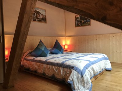 Grand lit en Mezzanine, Moulin de Record près de Brassac et Ferrières