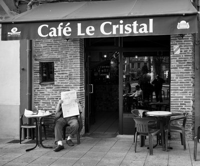 devanture - Café - Bar Le Cristal - Lavaur