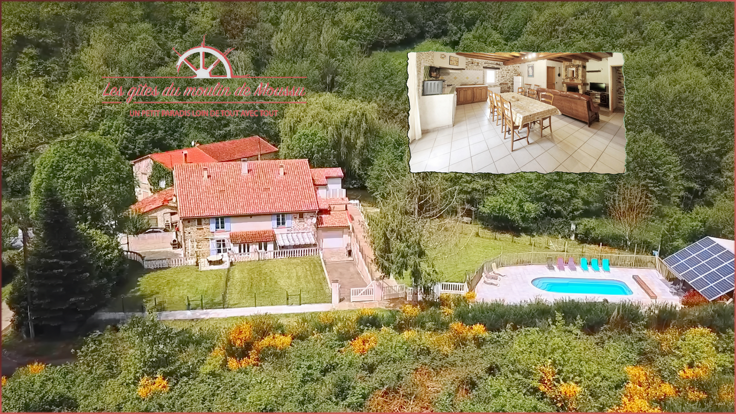 Le Gîte des 8 Meuniers, référence G1414 sur Gîtes de France - Villefranche d'Albigeois, Tarn