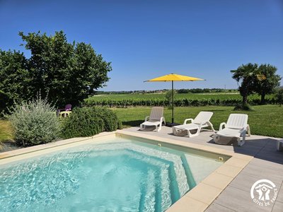 Le Clos de Léonce - Souel - Gites de France - piscine