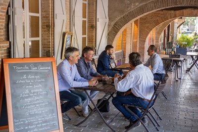 La terrasse du musée