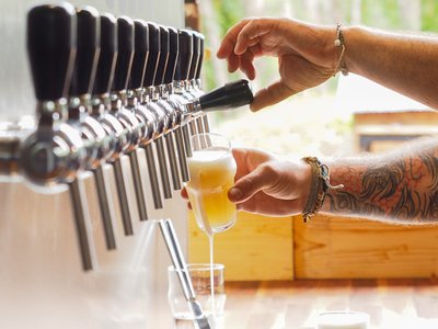 Brasserie de l'Auros - coté bar