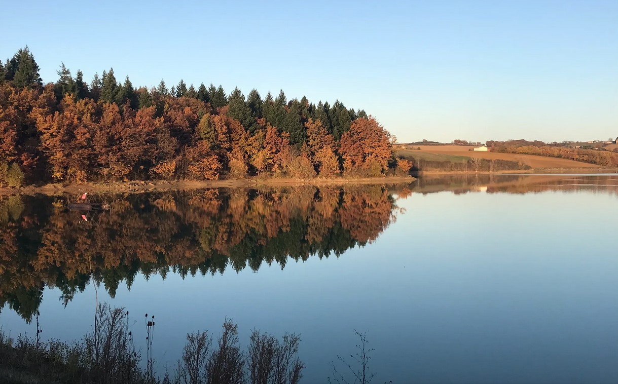 lac et paysage