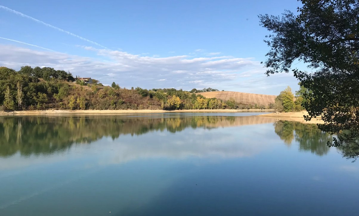 lac et paysage