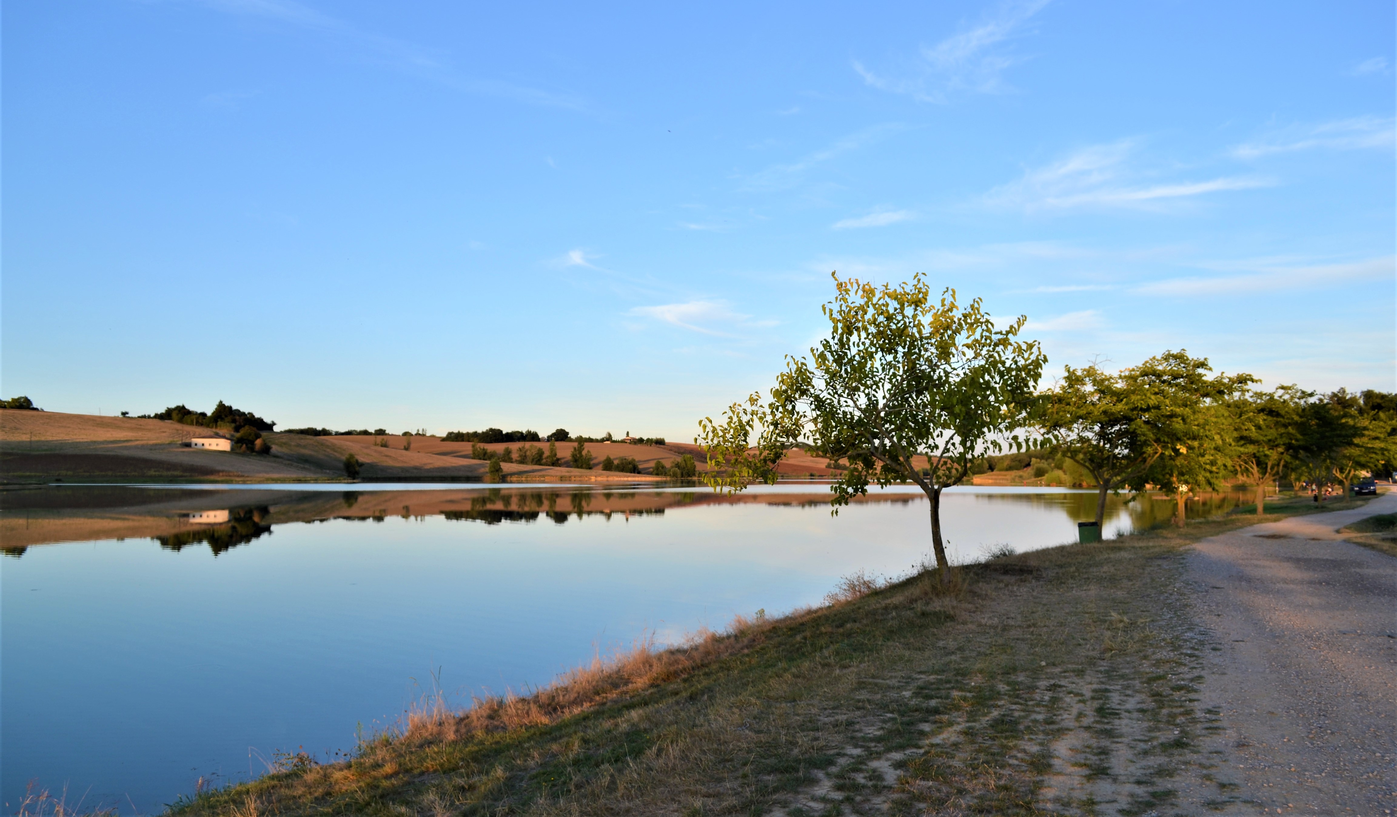 lac et paysage