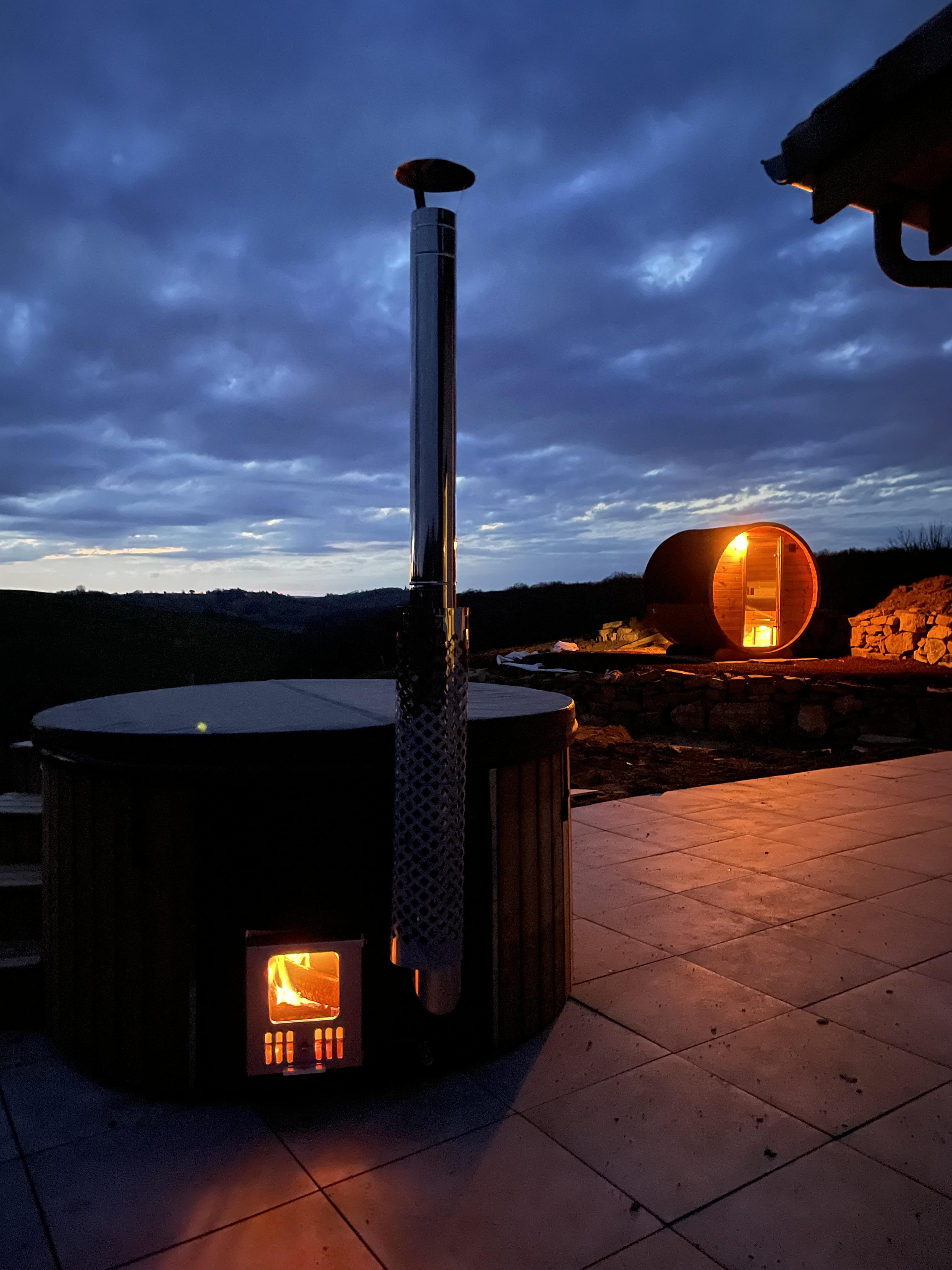 bain nordique de nuit