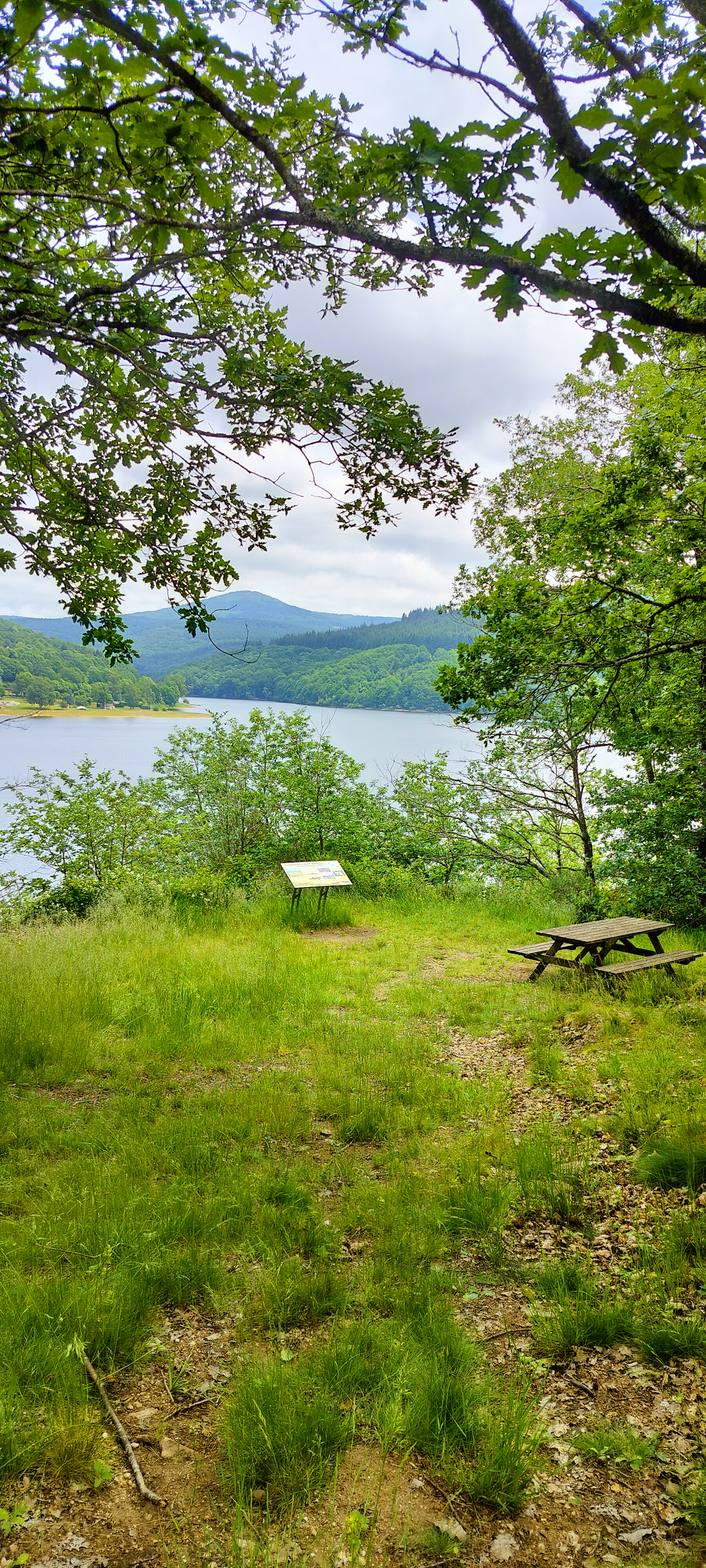 Vue sur le lac