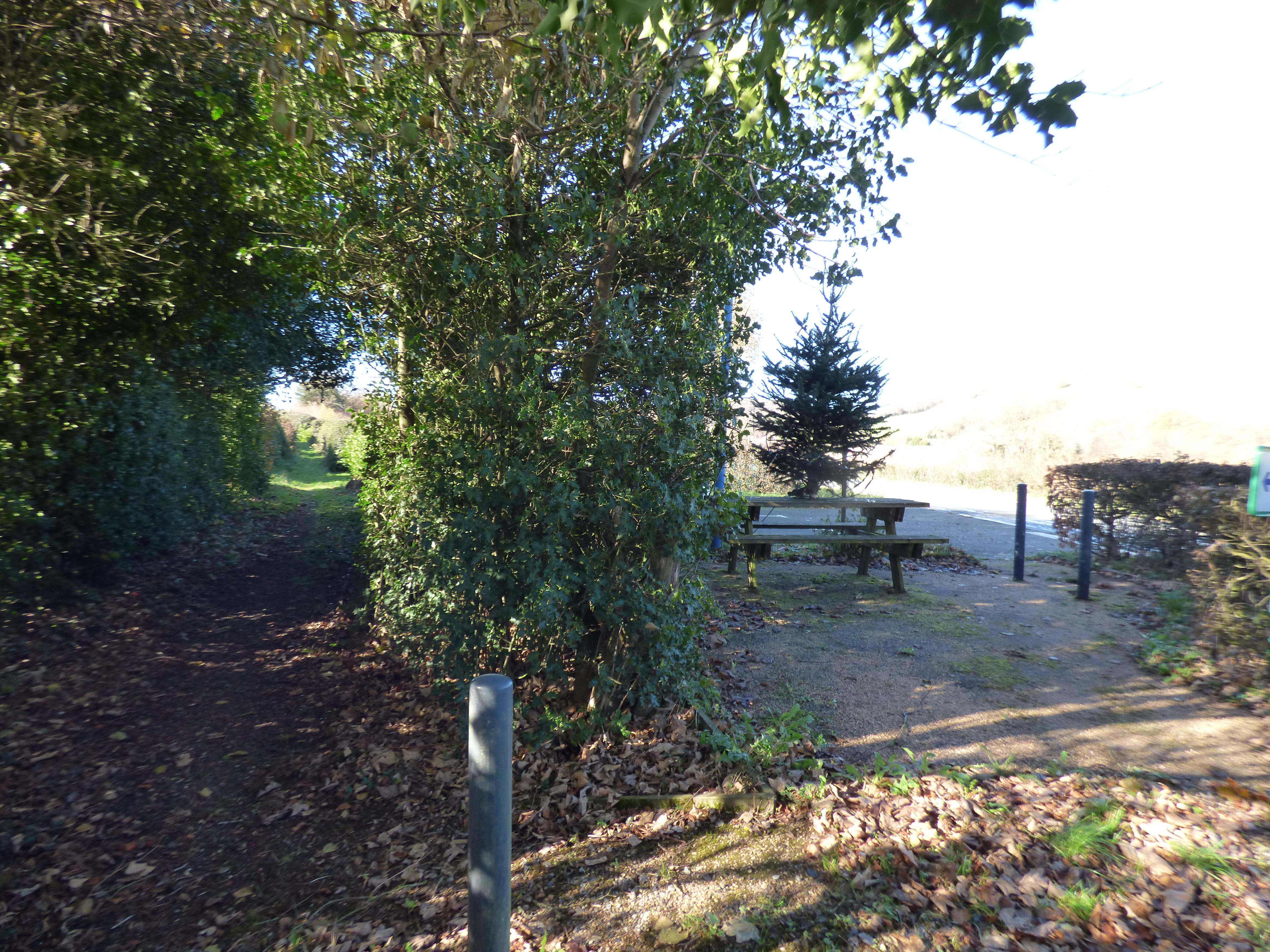 Halte sur le GR653