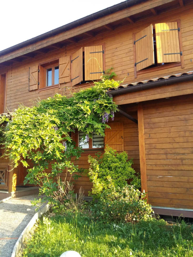 Vue entrée Ecolodge