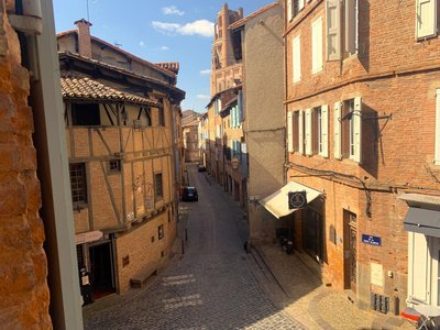 Vue de la fenêtre du séjour