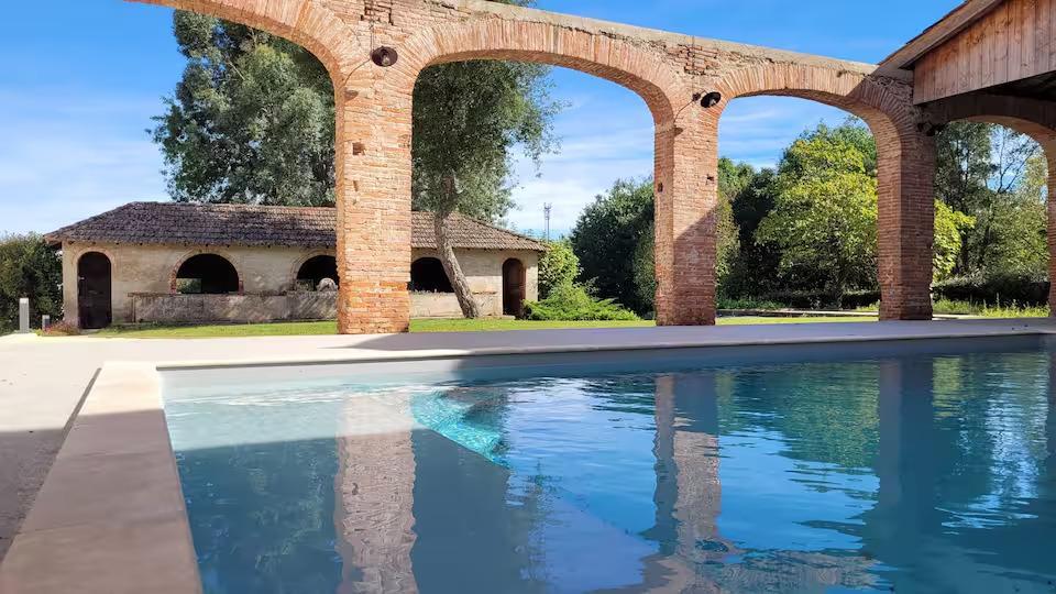 Le Domaine de Montels - Bellegarde Marsal - Gîtes de France Sud - piscine