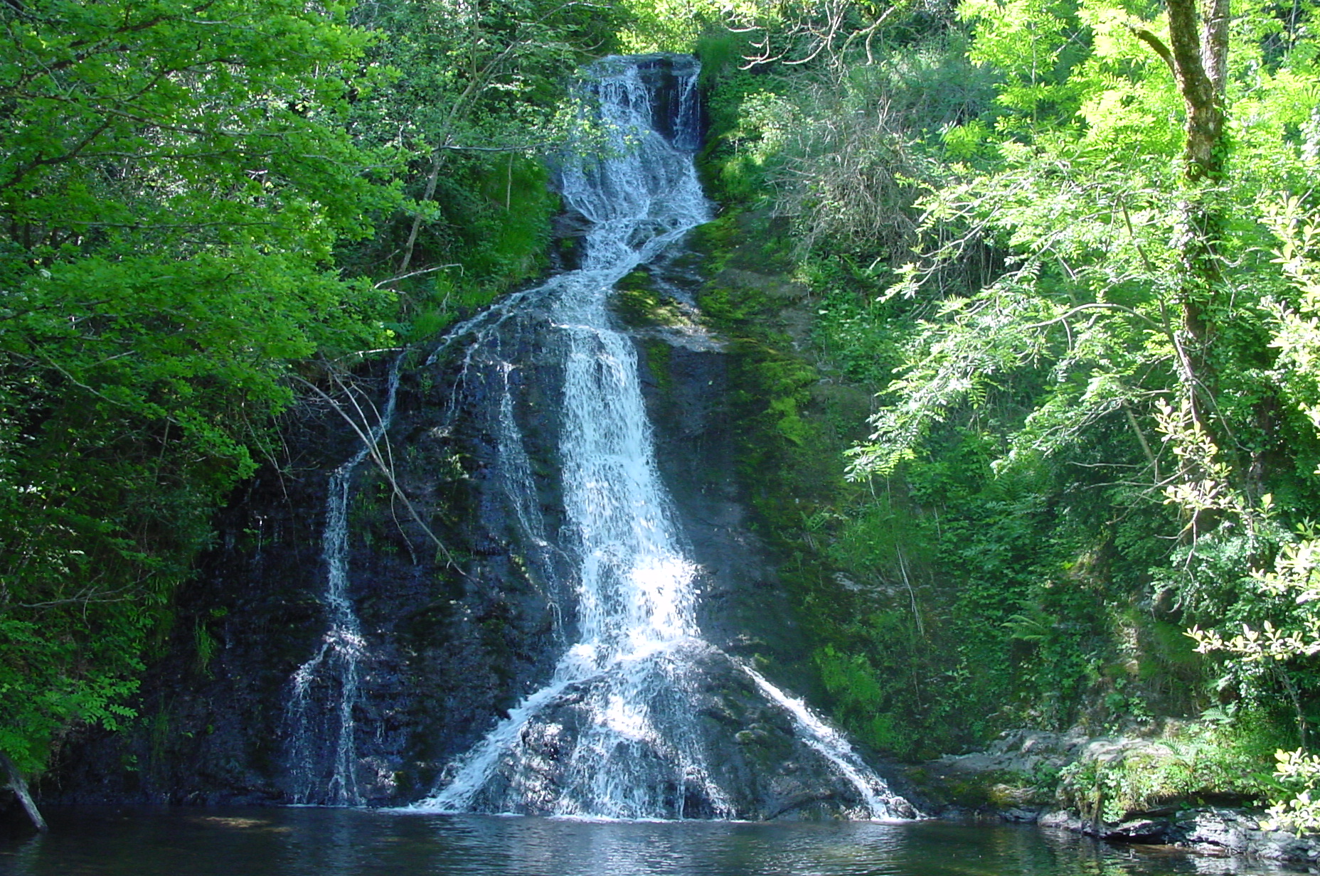 Cascade Saut de la truite st Michel de Léon