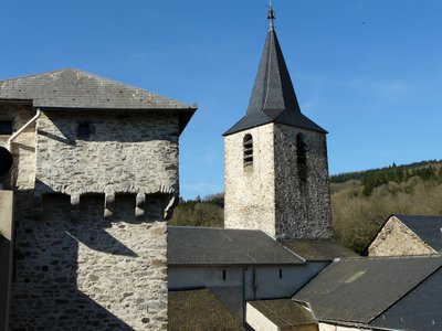 Vue depuis une des tours du château