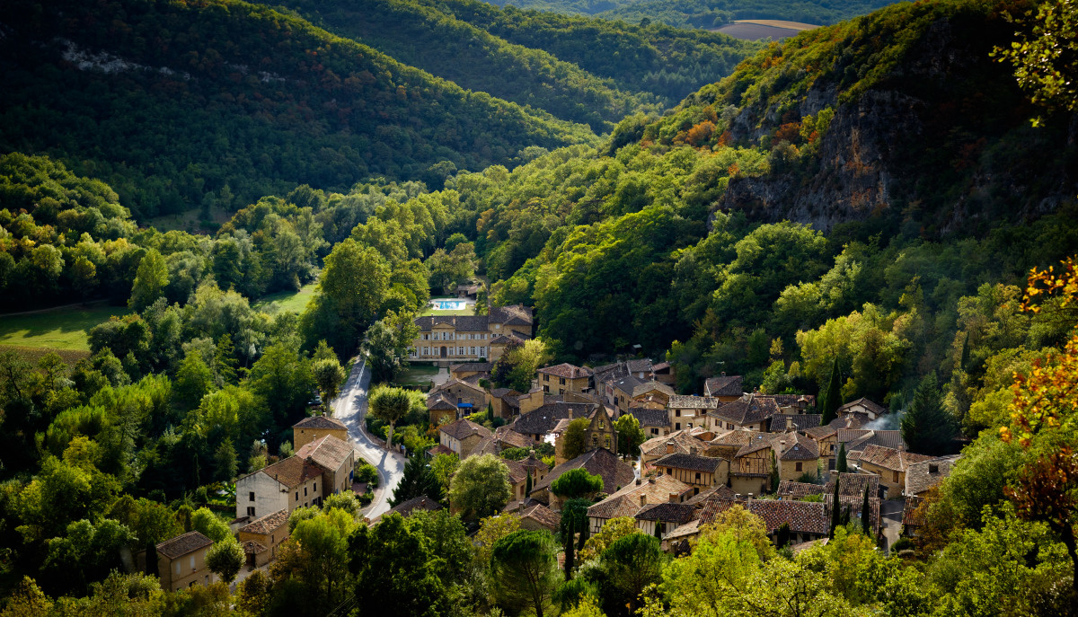 vue sur larroque