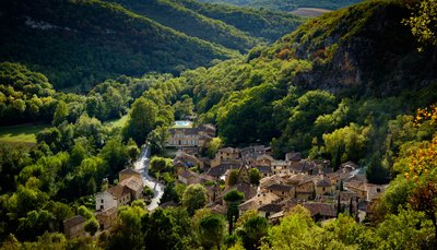 vue sur larroque