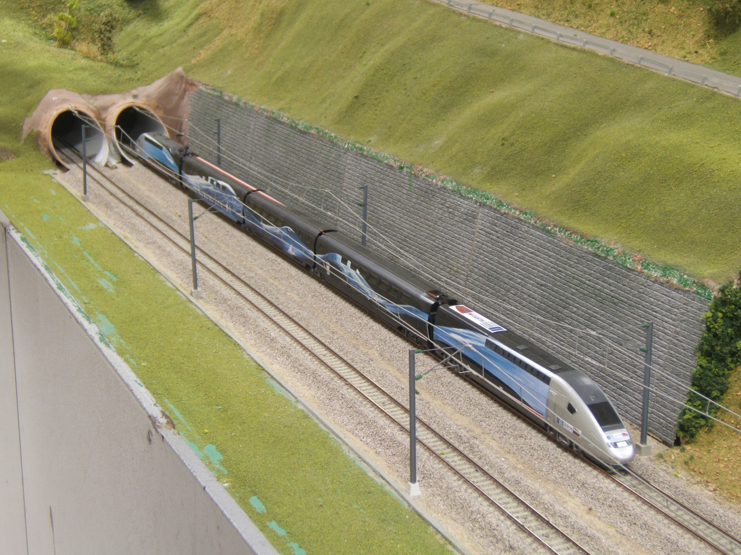 Train miniature gaillacois à Gaillac