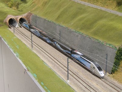 Train miniature gaillacois à Gaillac