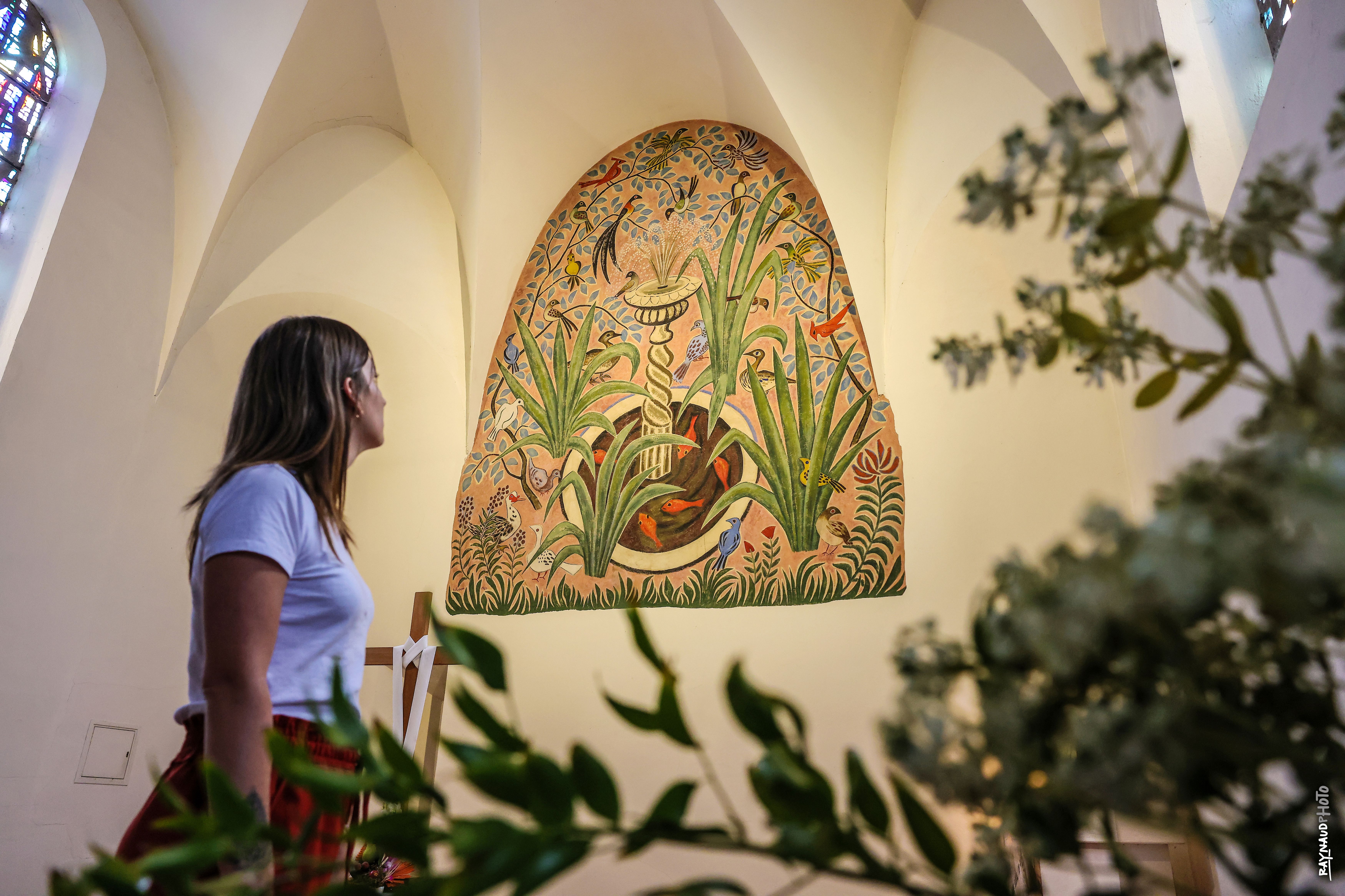 Eglise Massaguel - Fresque