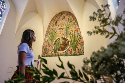 Eglise Massaguel - Fresque