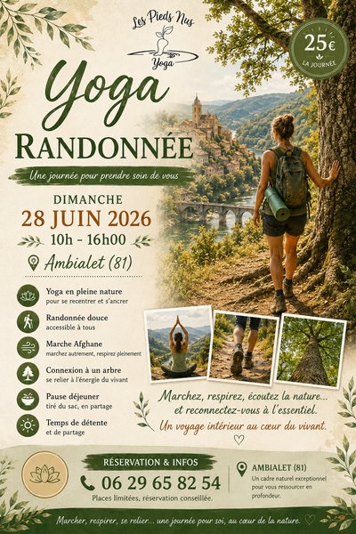 Randonnée Yoga à Ambialet_Ambialet
