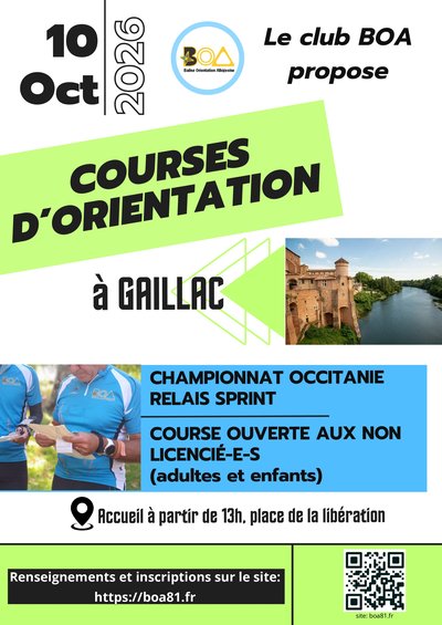 Course d'orientation dans Gaillac_Gaillac
