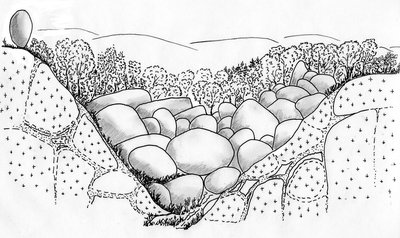 L'érosion du granite en boules