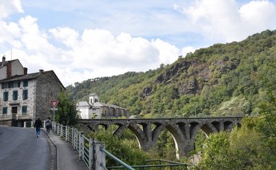 Retour route de Lacaze à Vabre