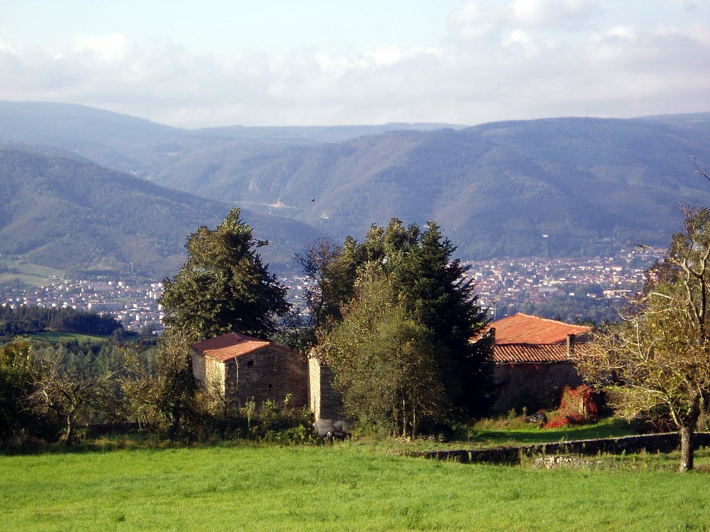 Panorama sur Mazamet et la Montagne Noire