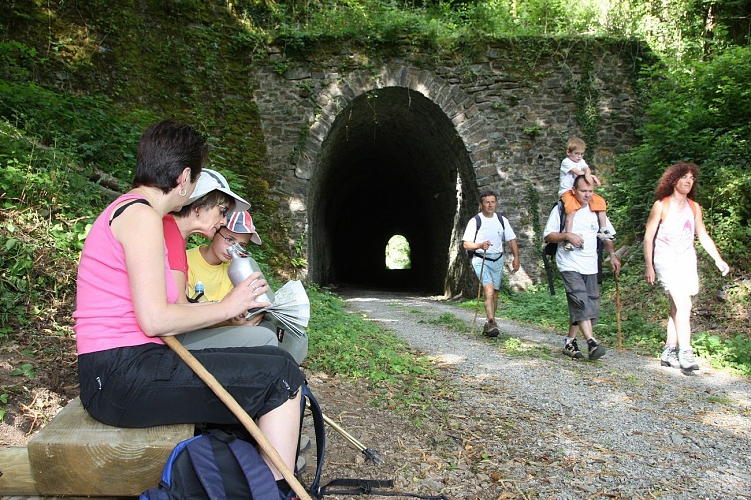 Tunnel ancien chemin de fer
