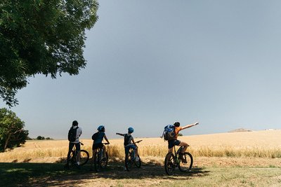 Balade VTT en famille