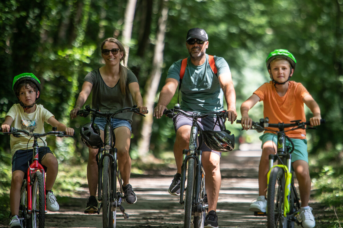 Balade VTT en famille