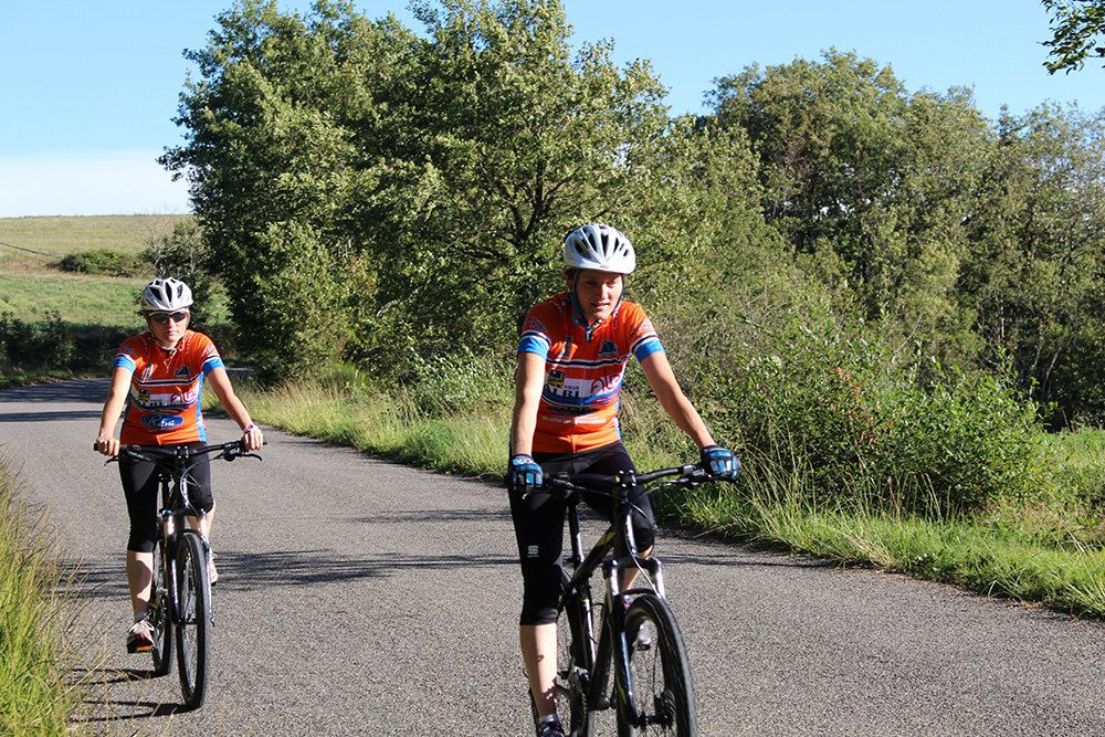Balade à vélo le long des routes du Ségala