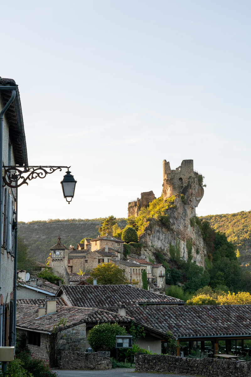 Vue sur le Château de Penne