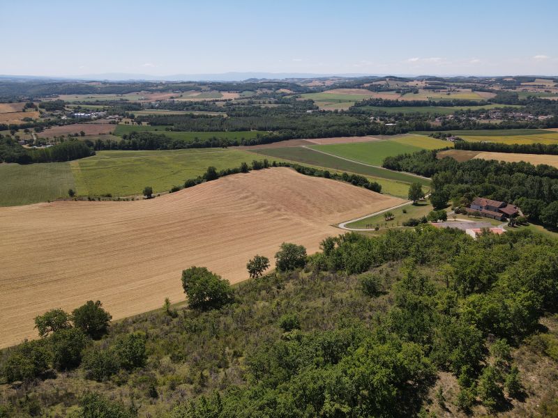 Paysage de campagne Lombersois