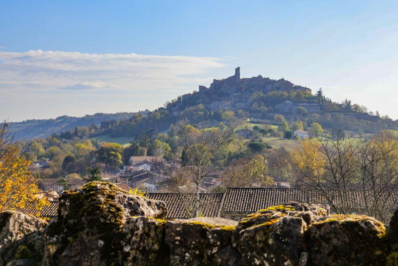 Vue sur Cordes-sur-Ciel