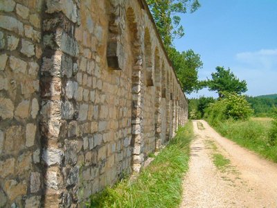 Enceinte de l'Abbaye Sainte-Scholastique