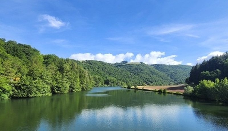 Vue sur la rivière Tarn
