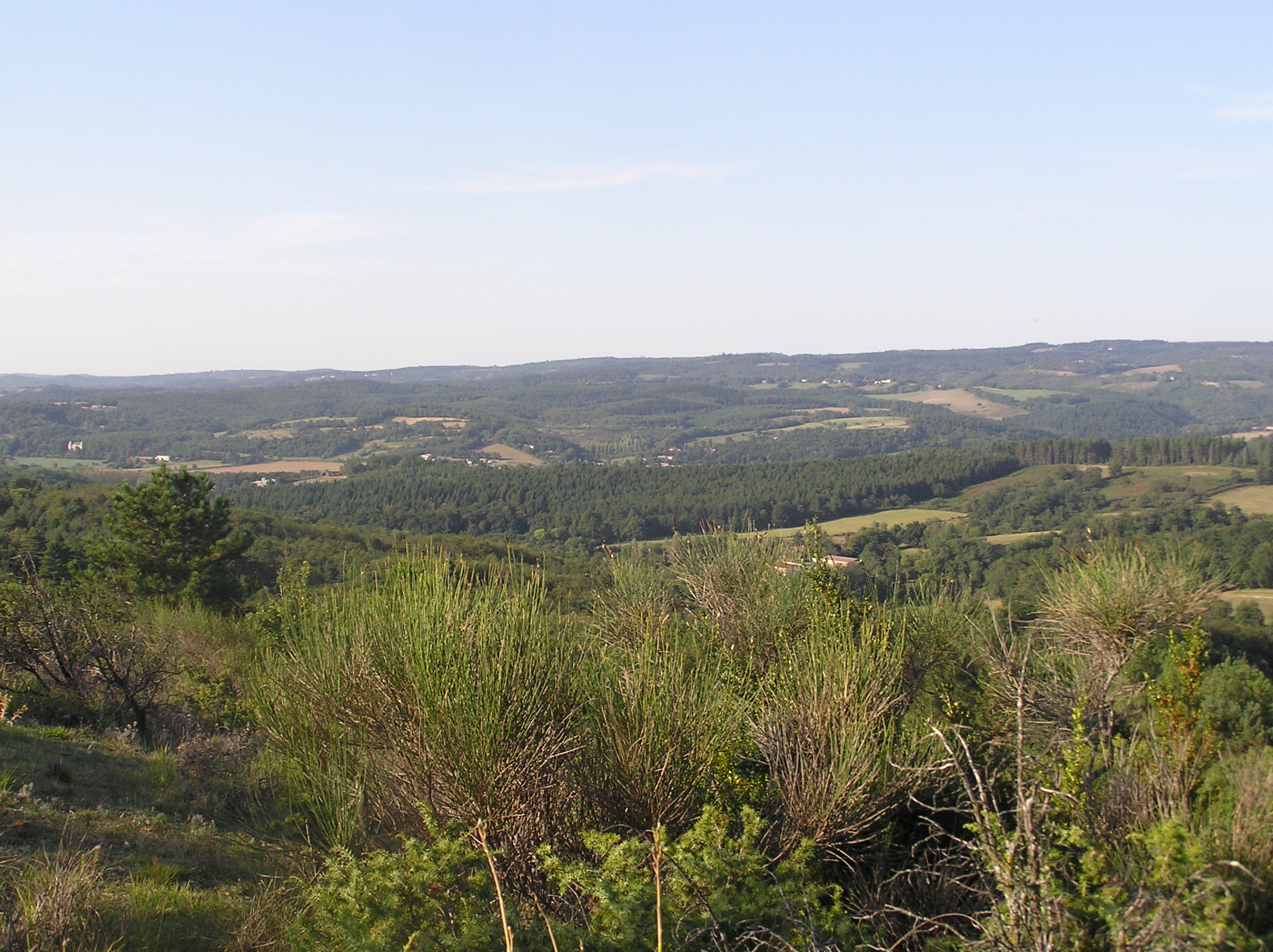 Paysage autour de Boissezon
