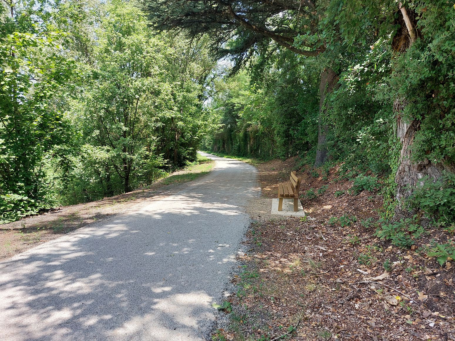 Banc de bois
