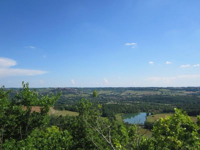 Vue panoramique depuis la pointe du Téroundel
